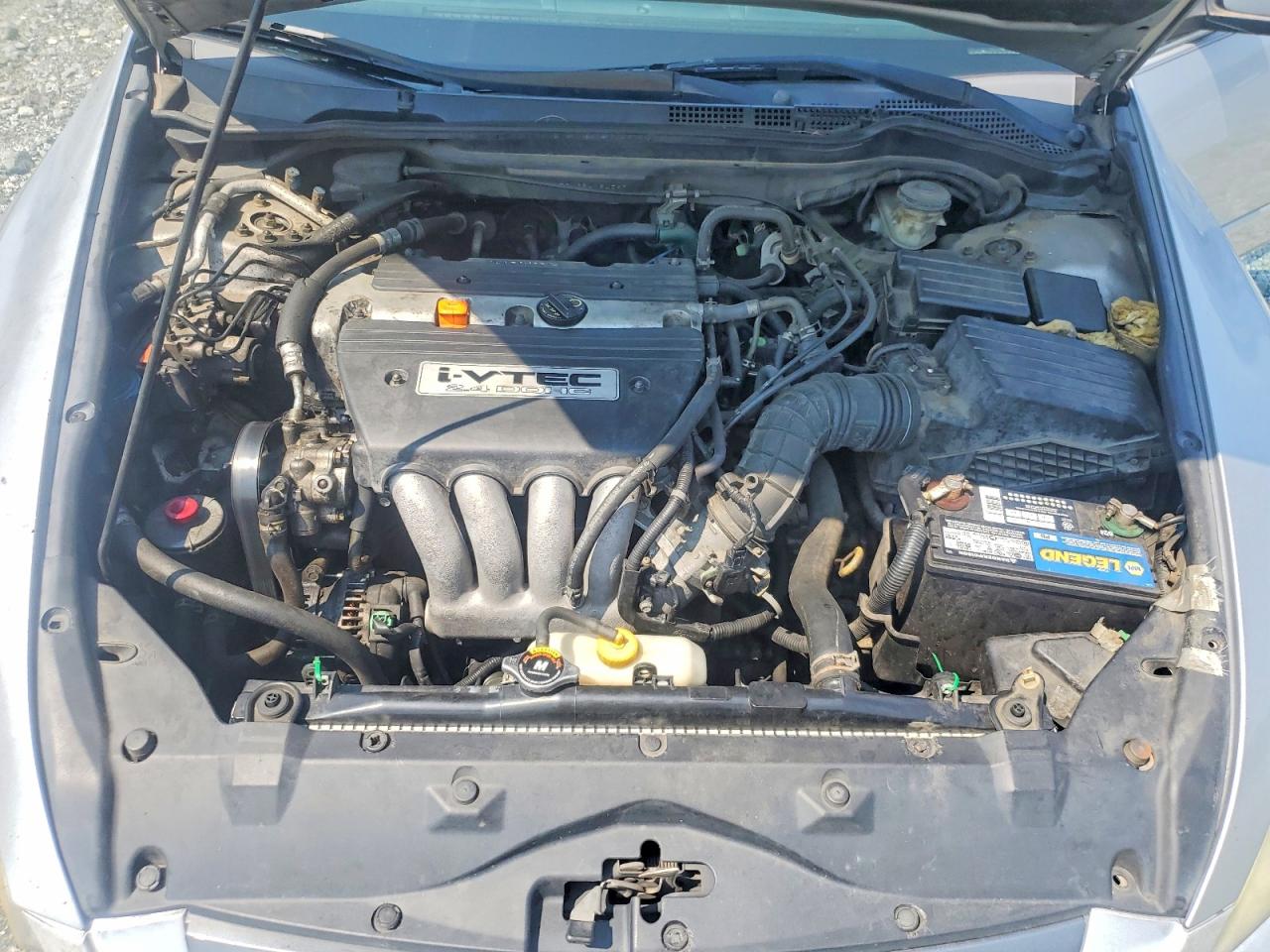 2005 Honda Accord Lx Silver vin: 1HGCM56435A194597