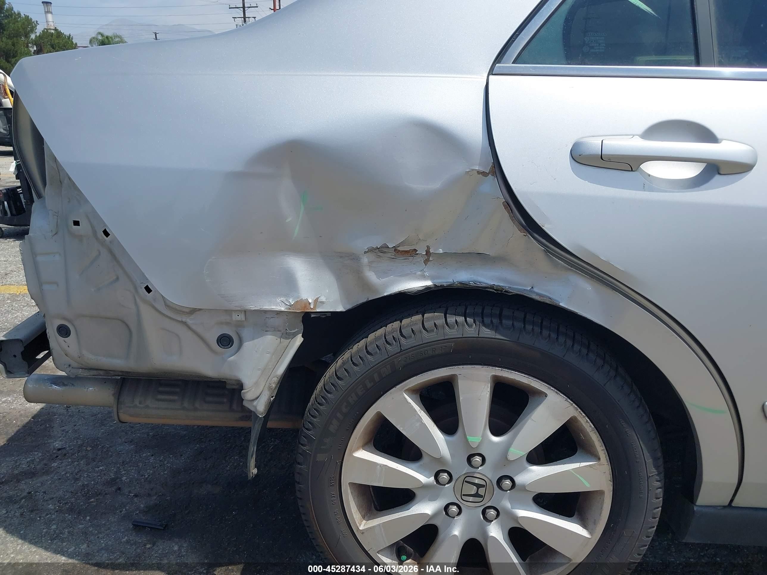2006 Honda Accord 2.4 Lx Серый vin: 1HGCM56436A036908