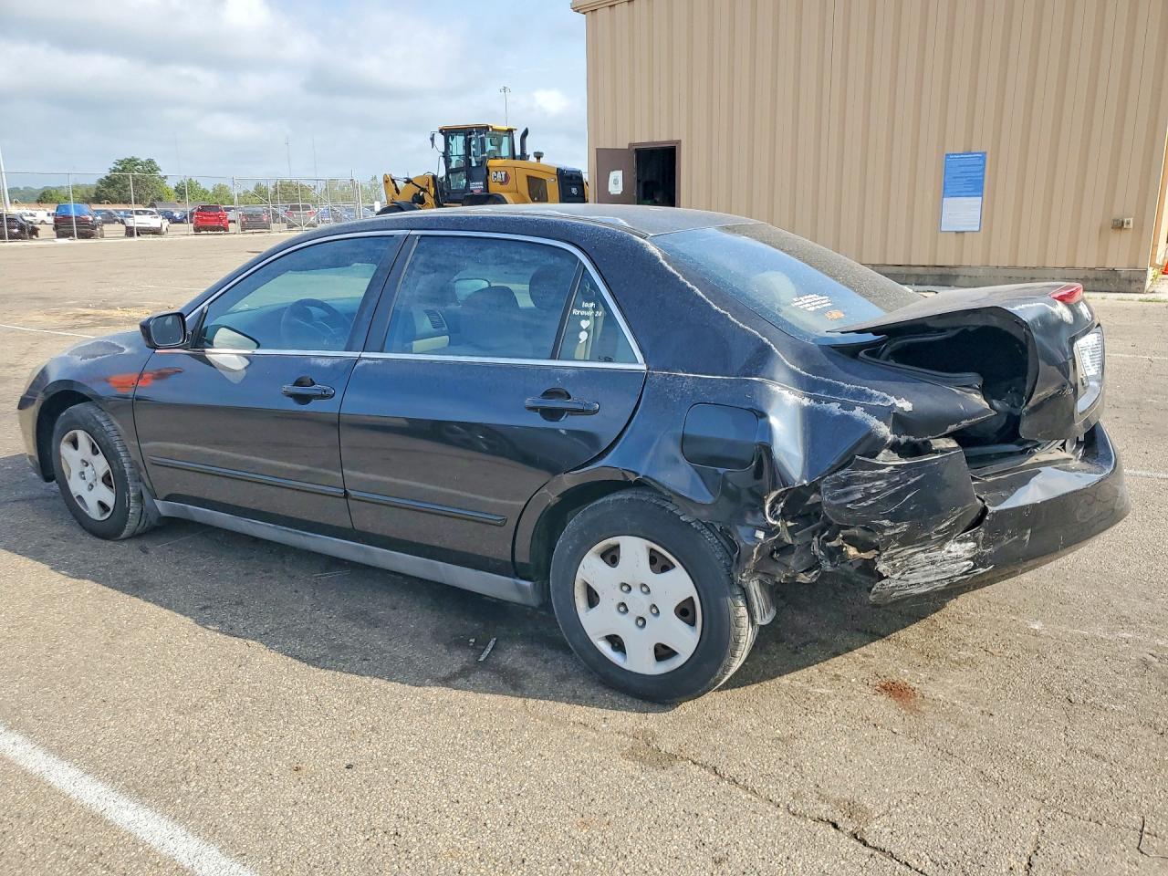 2006 Honda Accord Lx Black vin: 1HGCM56436A040067