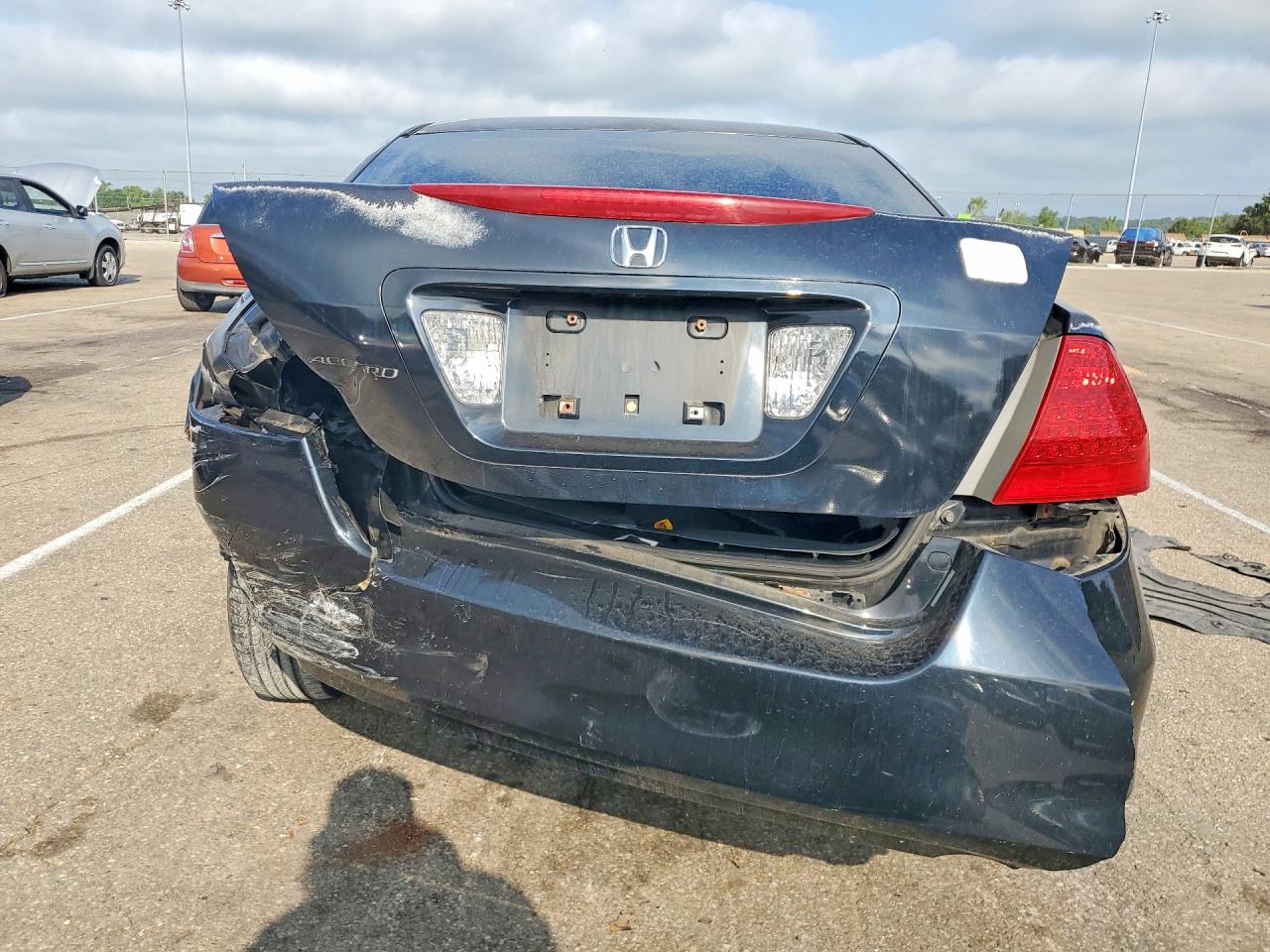 2006 Honda Accord Lx Black vin: 1HGCM56436A040067
