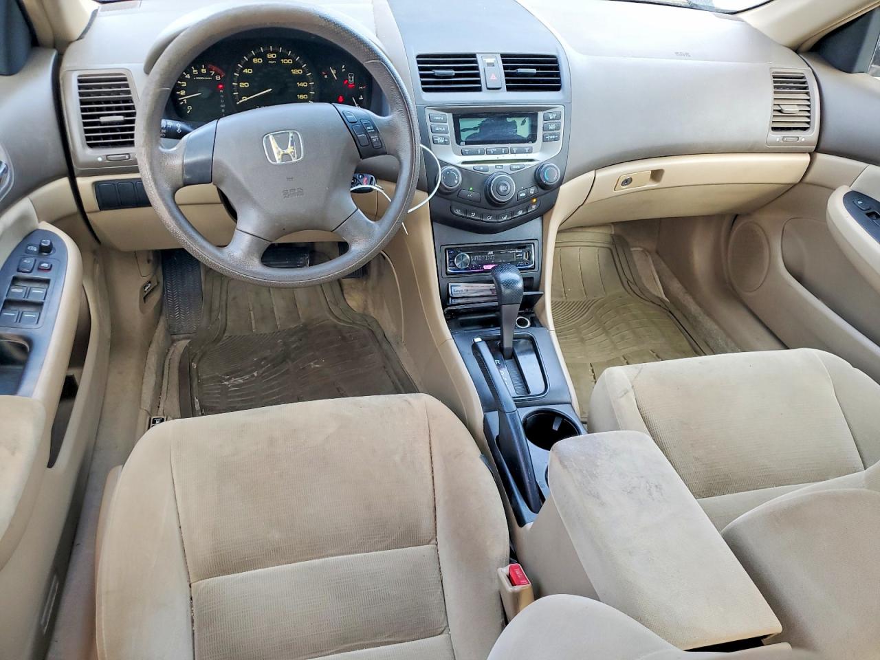 2006 Honda Accord Lx Black vin: 1HGCM56436A040067
