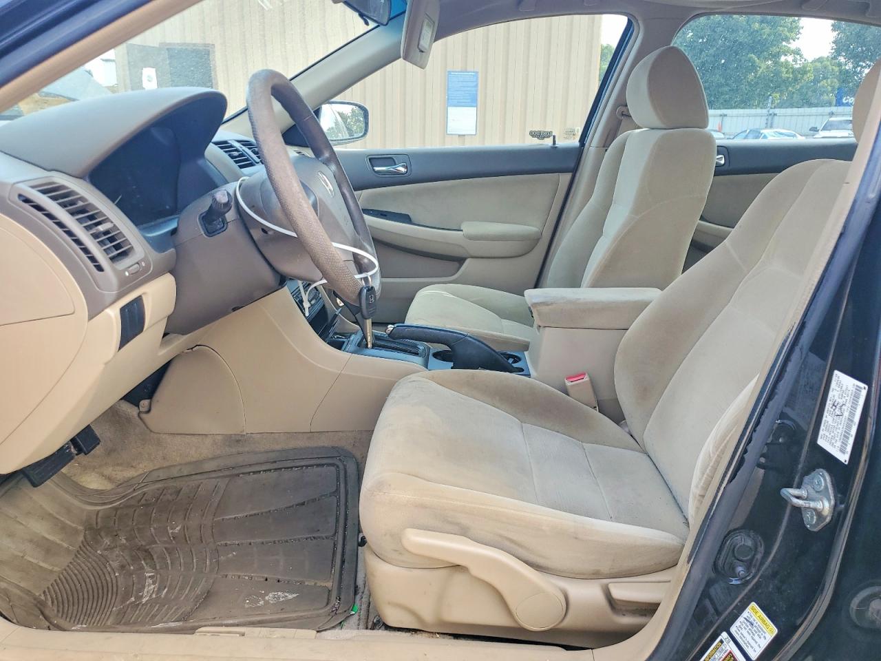 2006 Honda Accord Lx Black vin: 1HGCM56436A040067