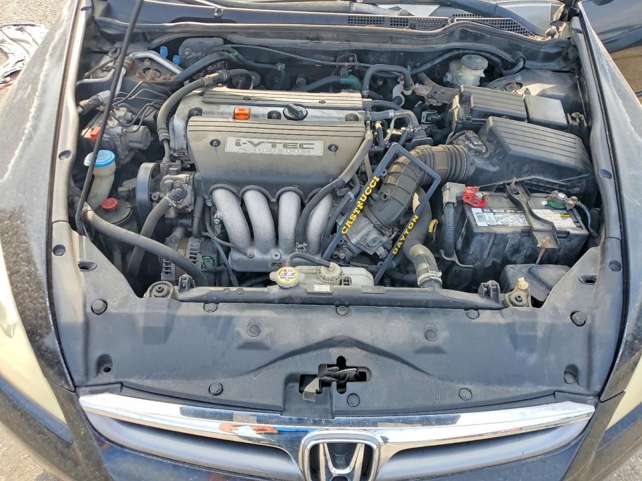 2006 Honda Accord Lx Black vin: 1HGCM56436A040067