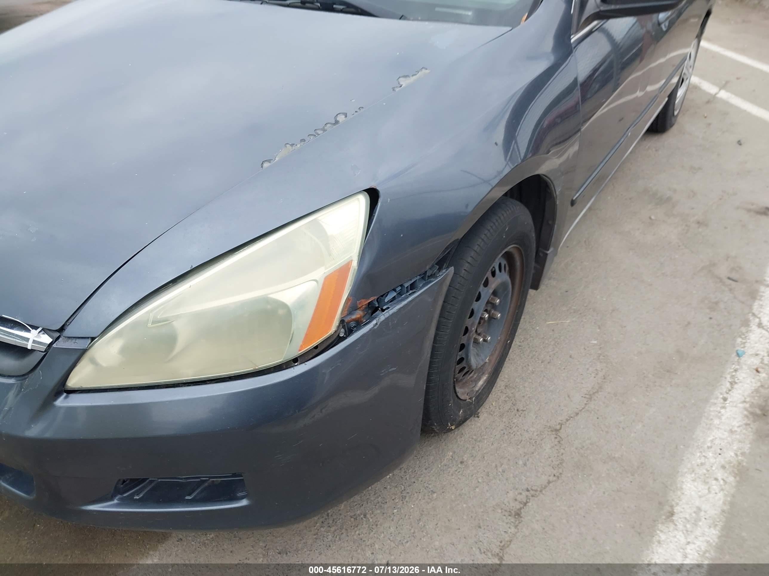 2006 Honda Accord 2.4 Lx Navy vin: 1HGCM56436A054955