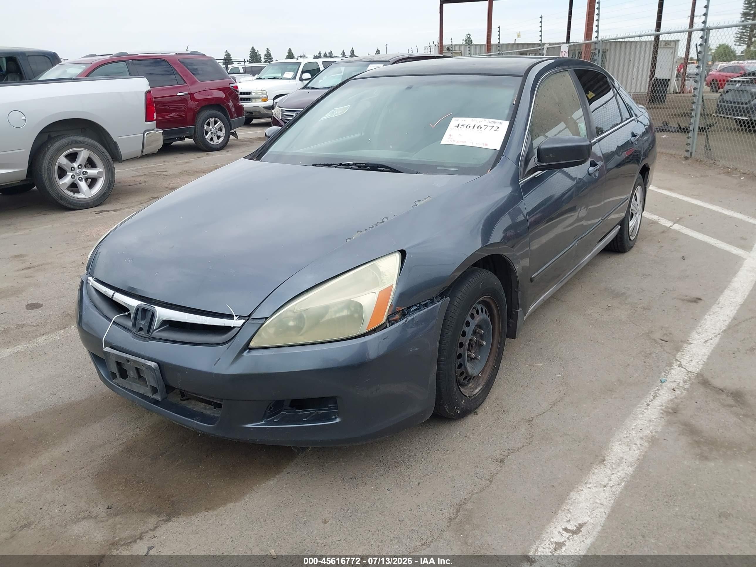 2006 Honda Accord 2.4 Lx Navy vin: 1HGCM56436A054955