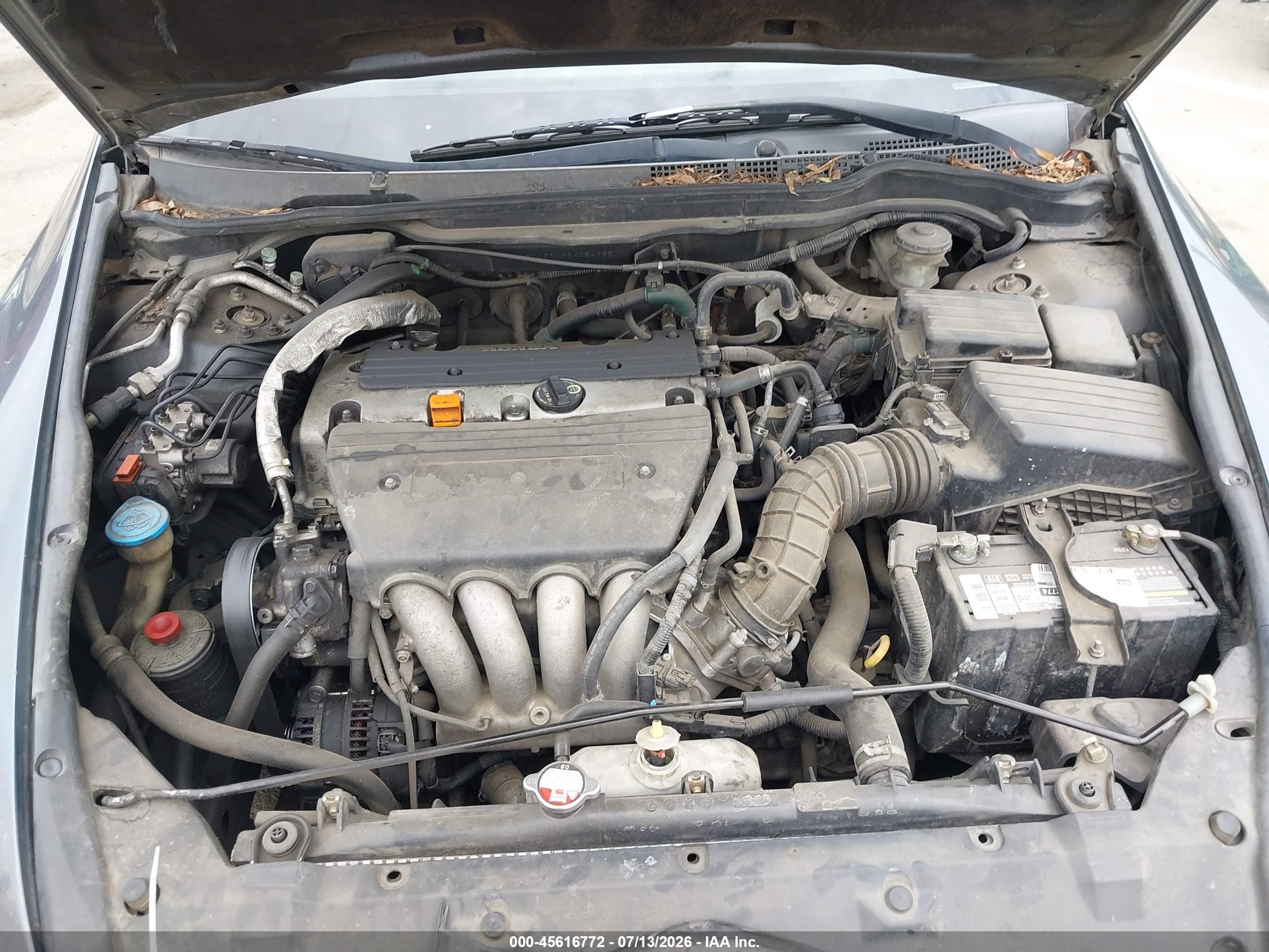 2006 Honda Accord 2.4 Lx Navy vin: 1HGCM56436A054955