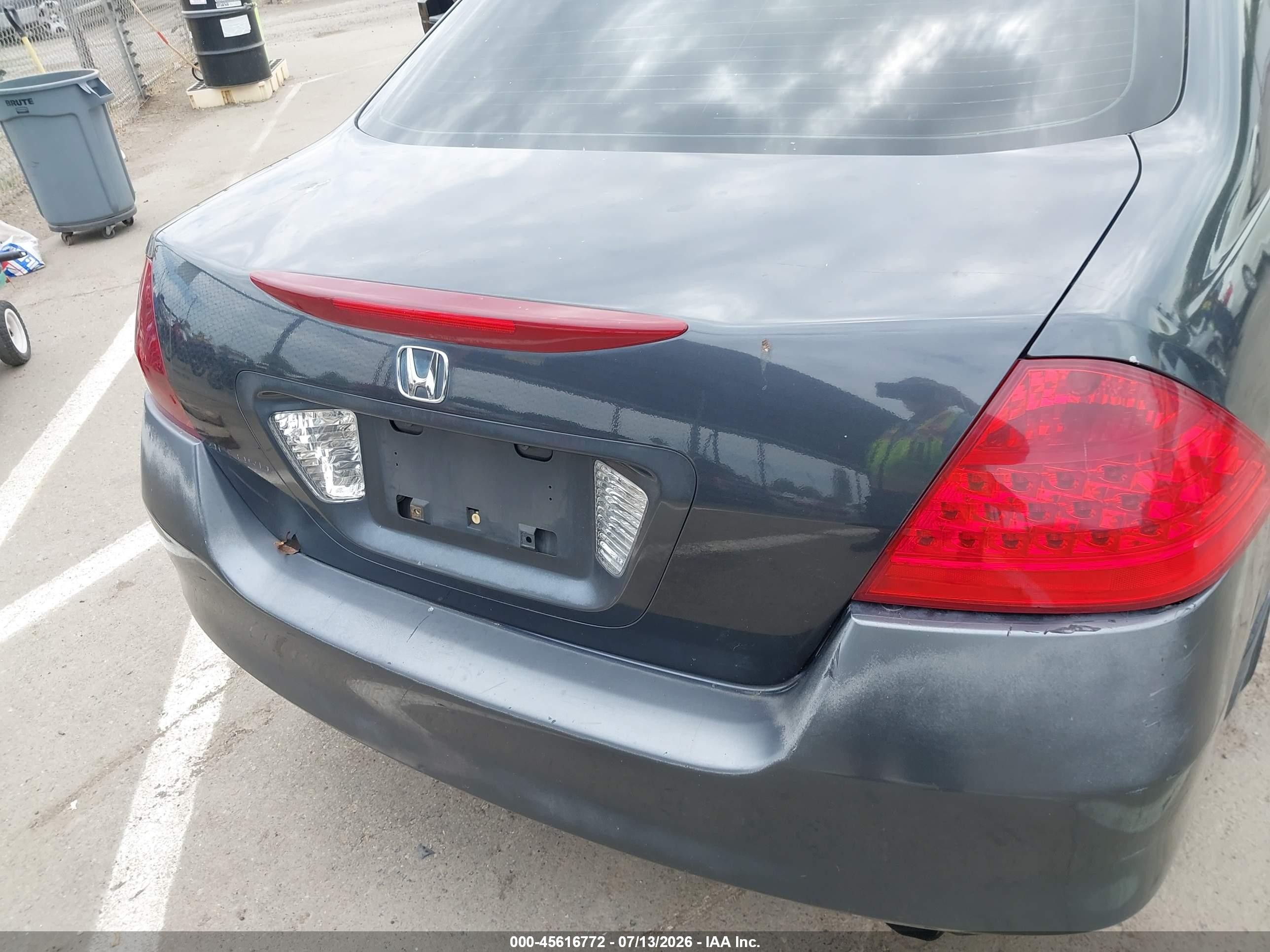 2006 Honda Accord 2.4 Lx Navy vin: 1HGCM56436A054955
