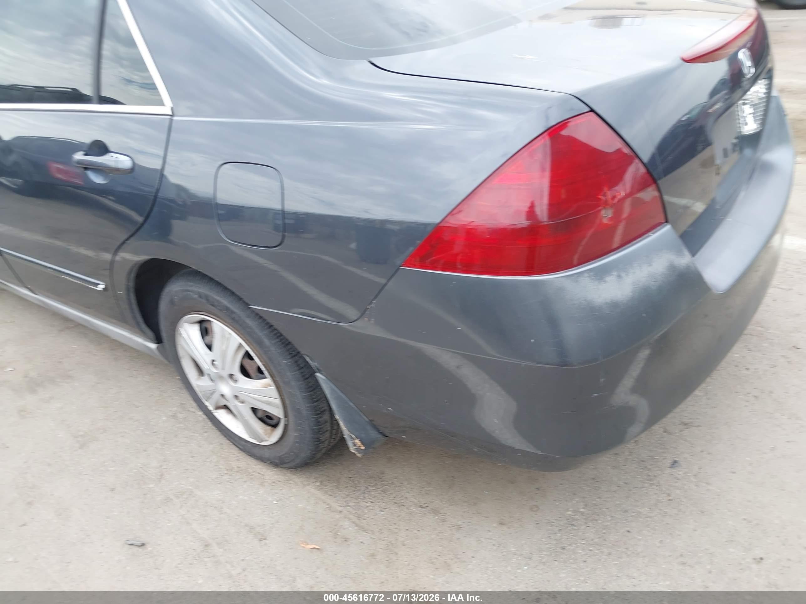 2006 Honda Accord 2.4 Lx Navy vin: 1HGCM56436A054955