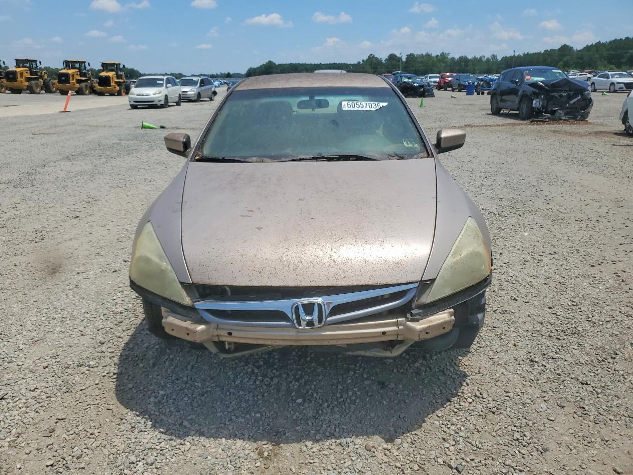 2006 Honda Accord Lx Beige vin: 1HGCM56436A099748