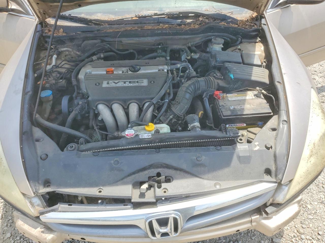 2006 Honda Accord Lx Beige vin: 1HGCM56436A099748