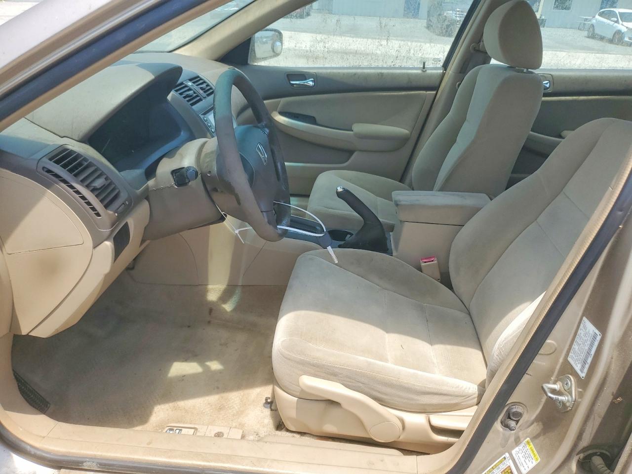 2006 Honda Accord Lx Beige vin: 1HGCM56436A099748