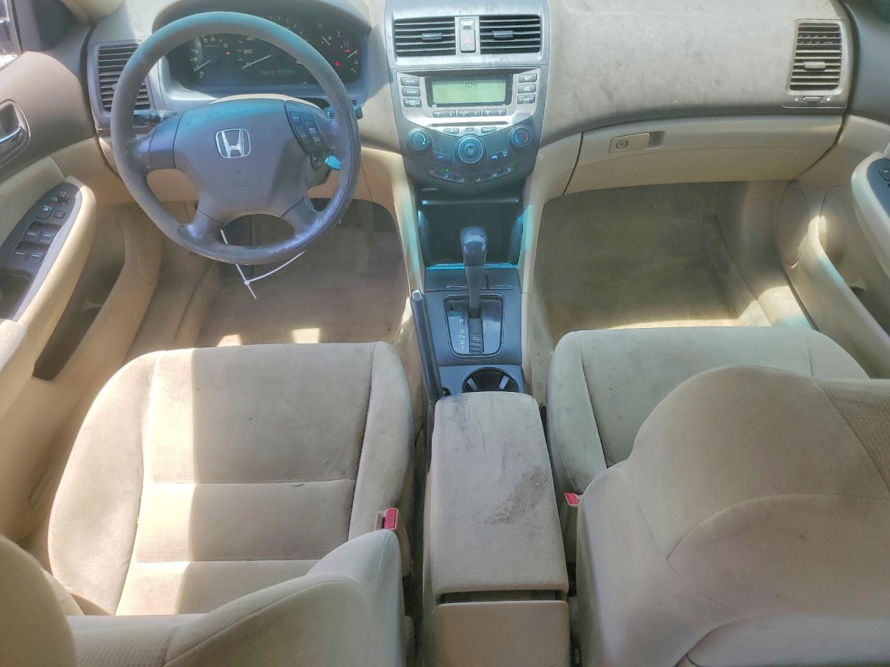 2006 Honda Accord Lx Beige vin: 1HGCM56436A099748