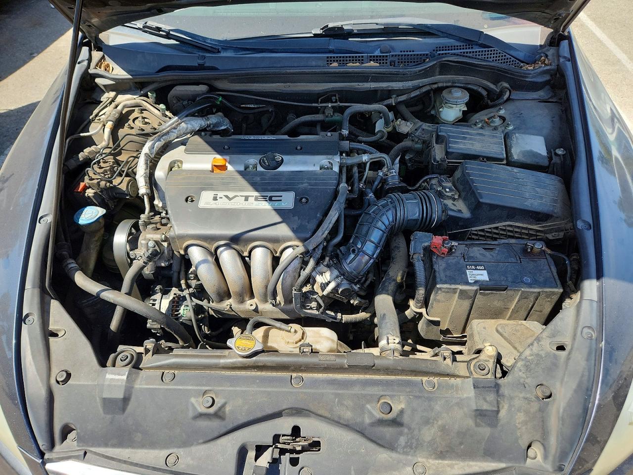 2007 Honda Accord Lx Gray vin: 1HGCM56437A034190