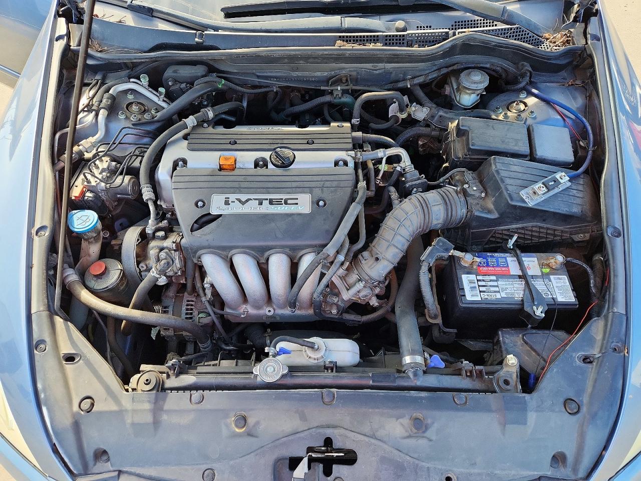 2007 Honda Accord Lx Blue vin: 1HGCM56437A037350