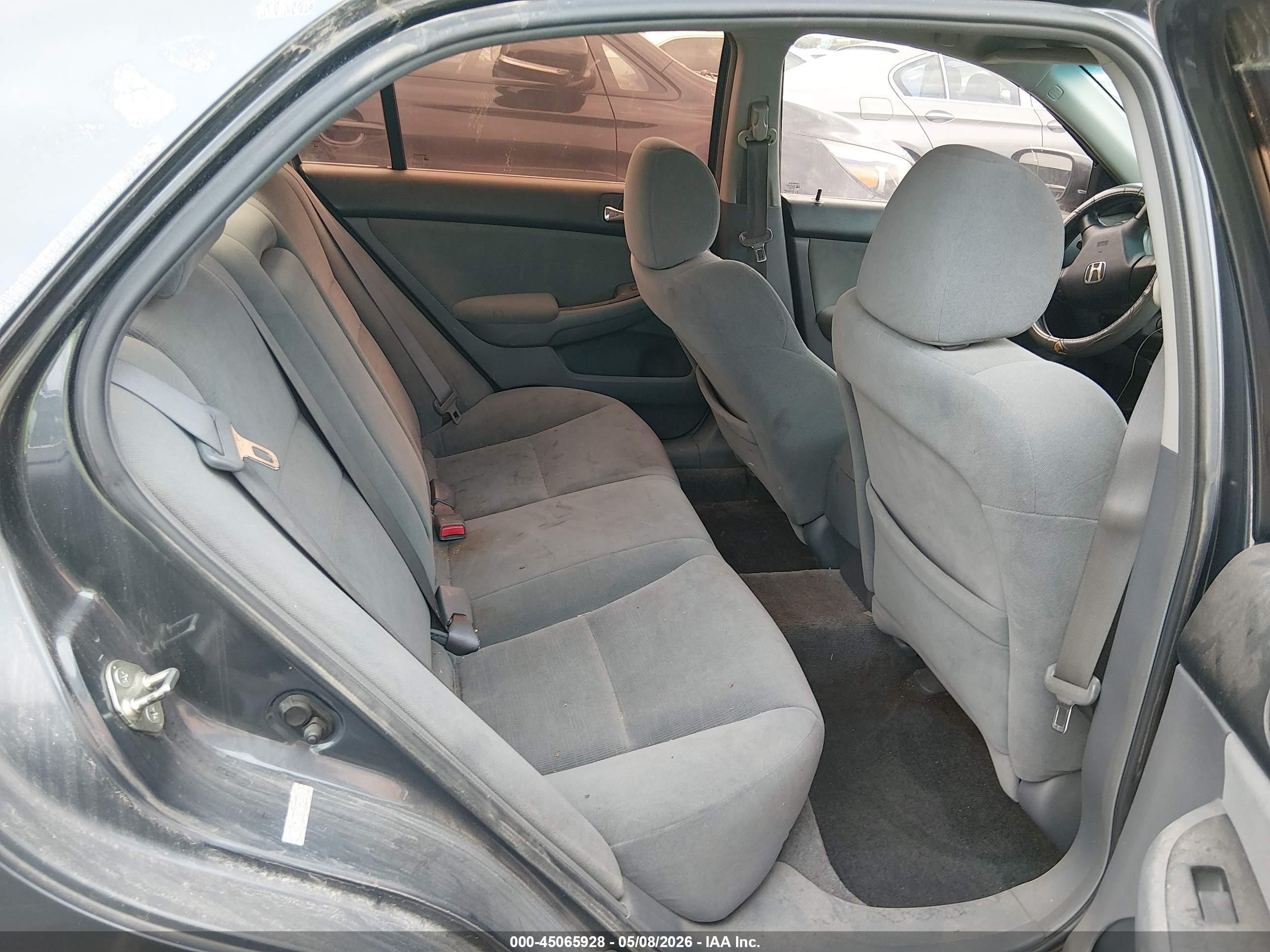 2007 Honda Accord 2.4 Lx Gray vin: 1HGCM56437A043018