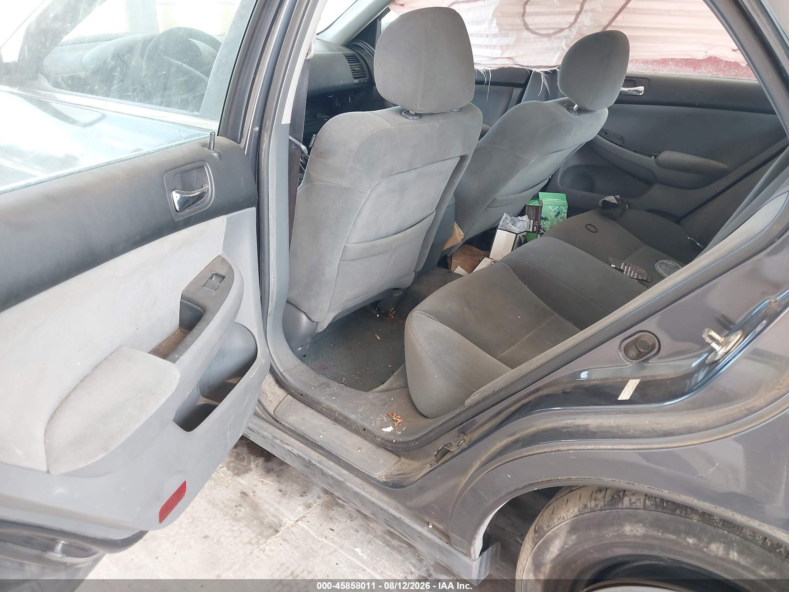 2007 Honda Accord 2.4 Lx Gray vin: 1HGCM56437A051474