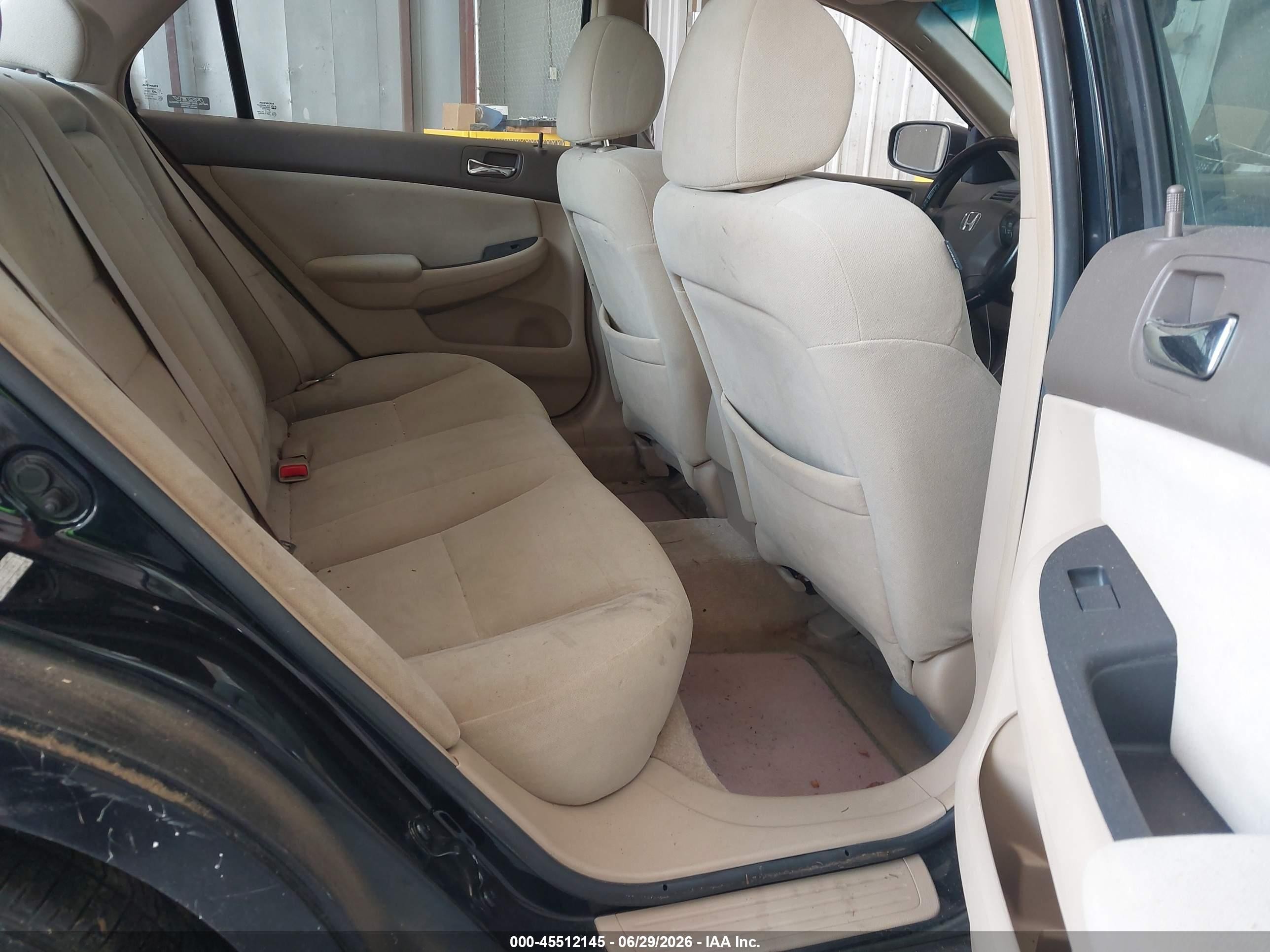 2007 Honda Accord 2.4 Lx Black vin: 1HGCM56437A074477