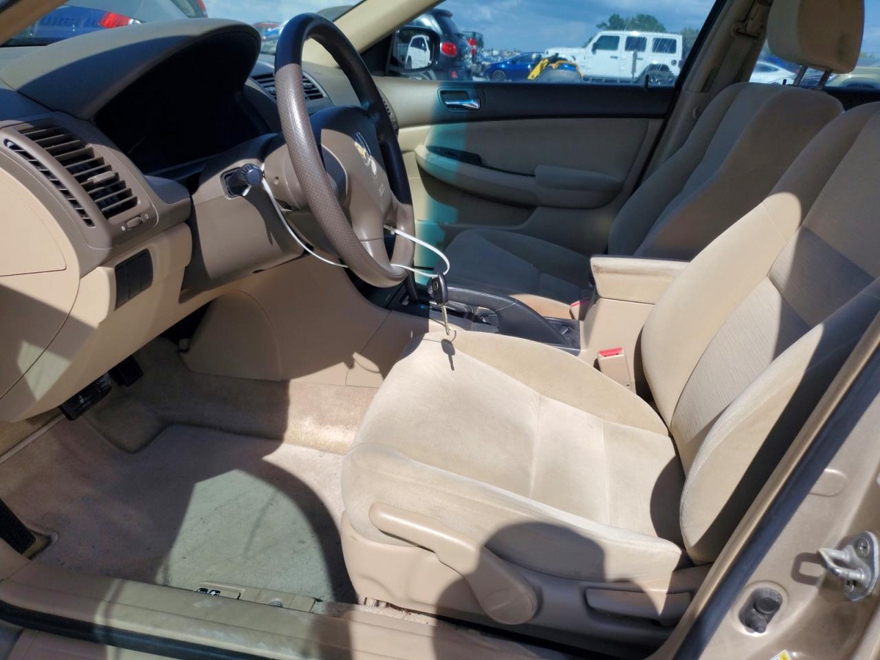 2007 Honda Accord Lx Желто-коричневый vin: 1HGCM56437A081039