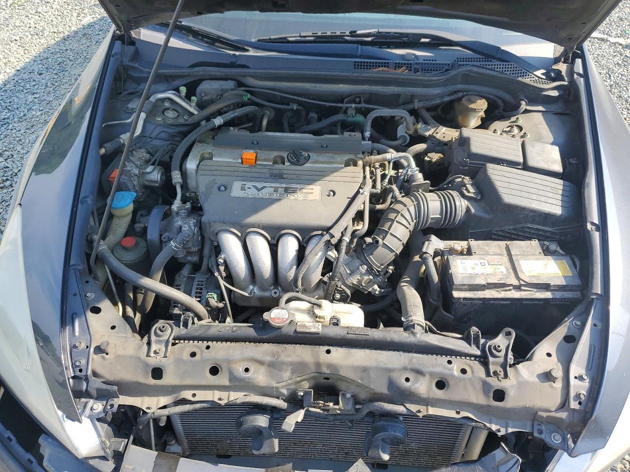 2007 Honda Accord Lx Blue vin: 1HGCM56437A143006