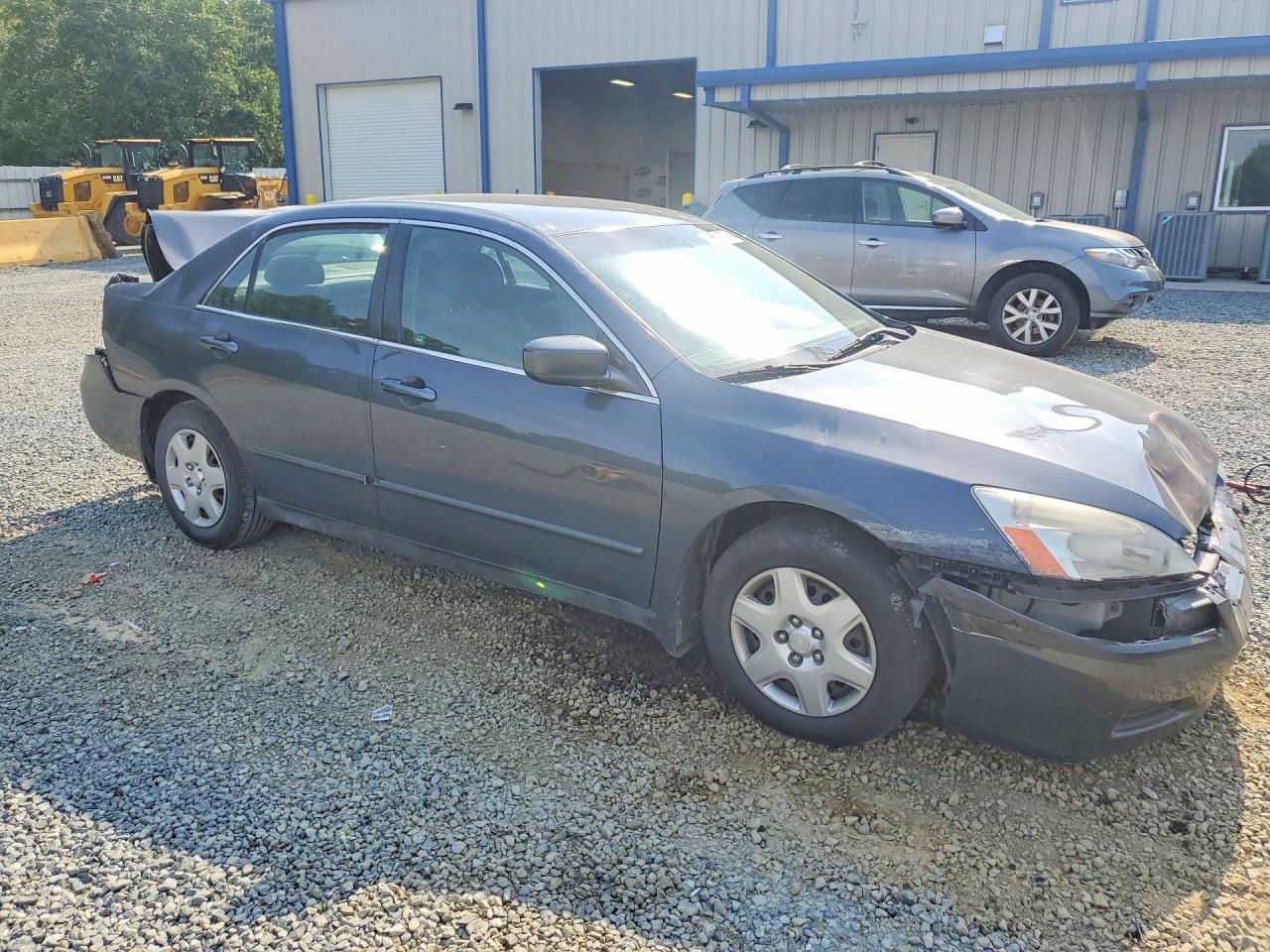 2007 Honda Accord Lx Blue vin: 1HGCM56437A143006