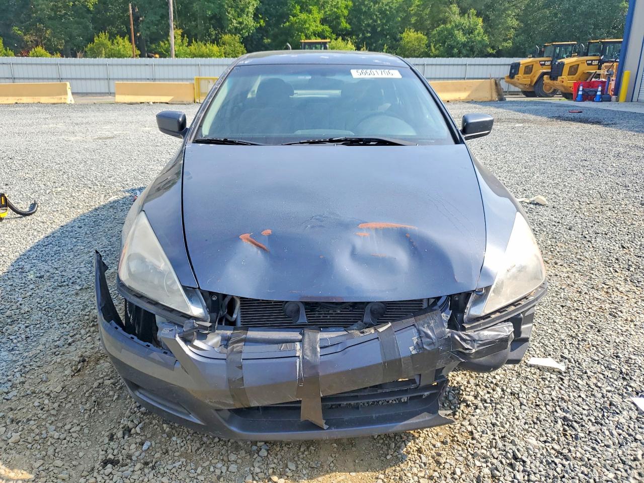2007 Honda Accord Lx Blue vin: 1HGCM56437A143006