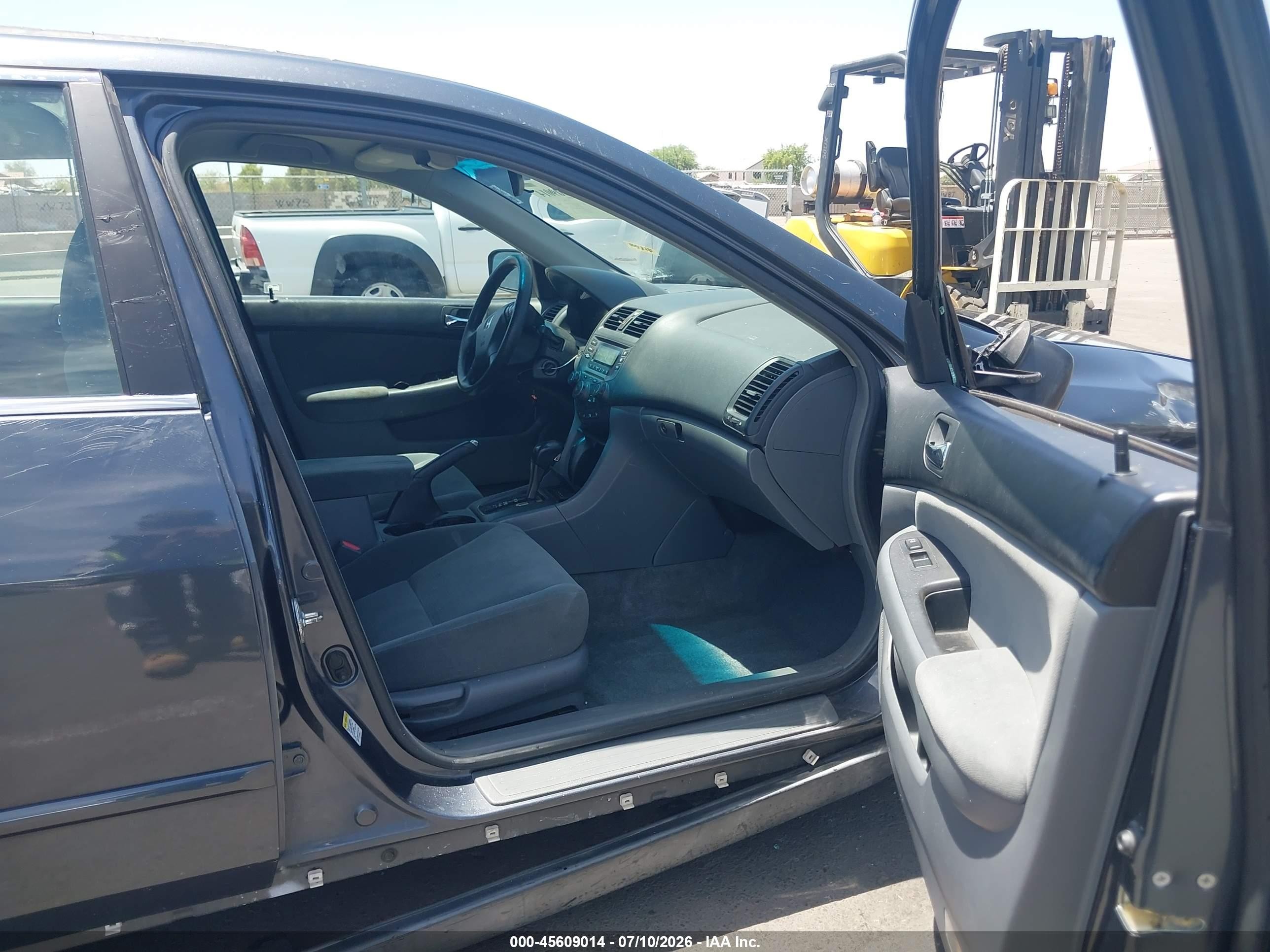2007 Honda Accord 2.4 Lx Синий vin: 1HGCM56437A227956
