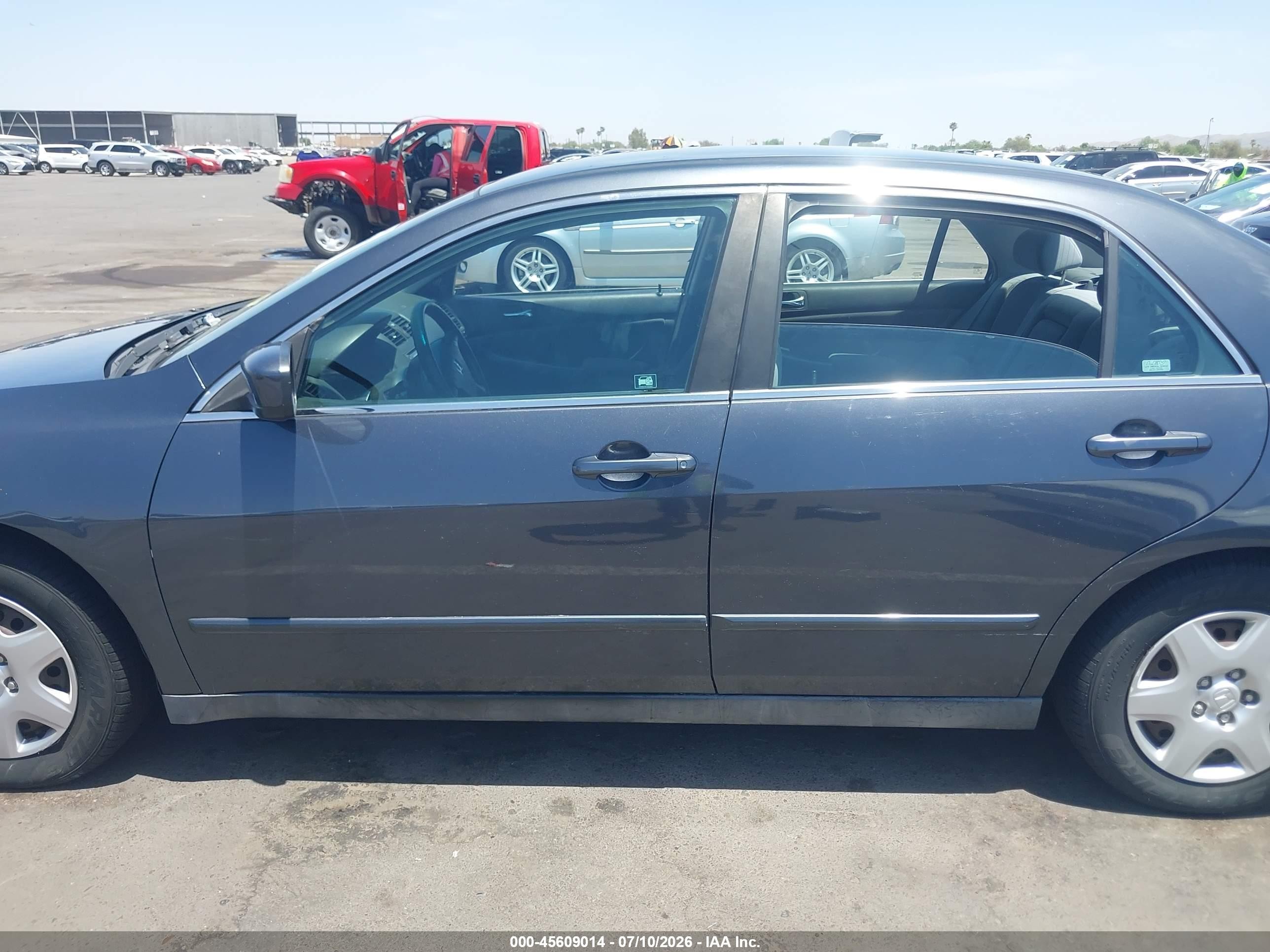 2007 Honda Accord 2.4 Lx Синий vin: 1HGCM56437A227956