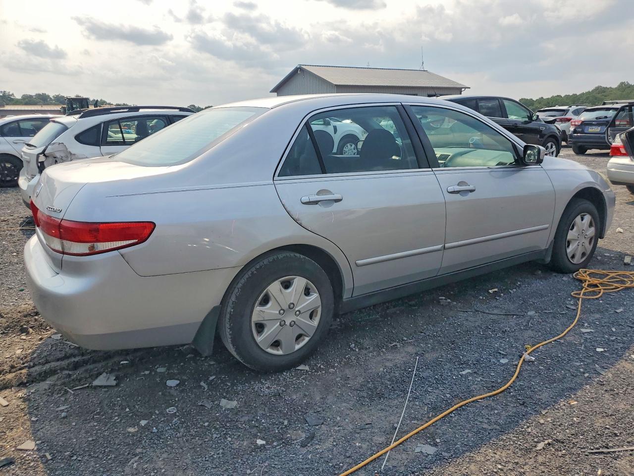 2003 Honda Accord Lx Silver vin: 1HGCM56443A017067