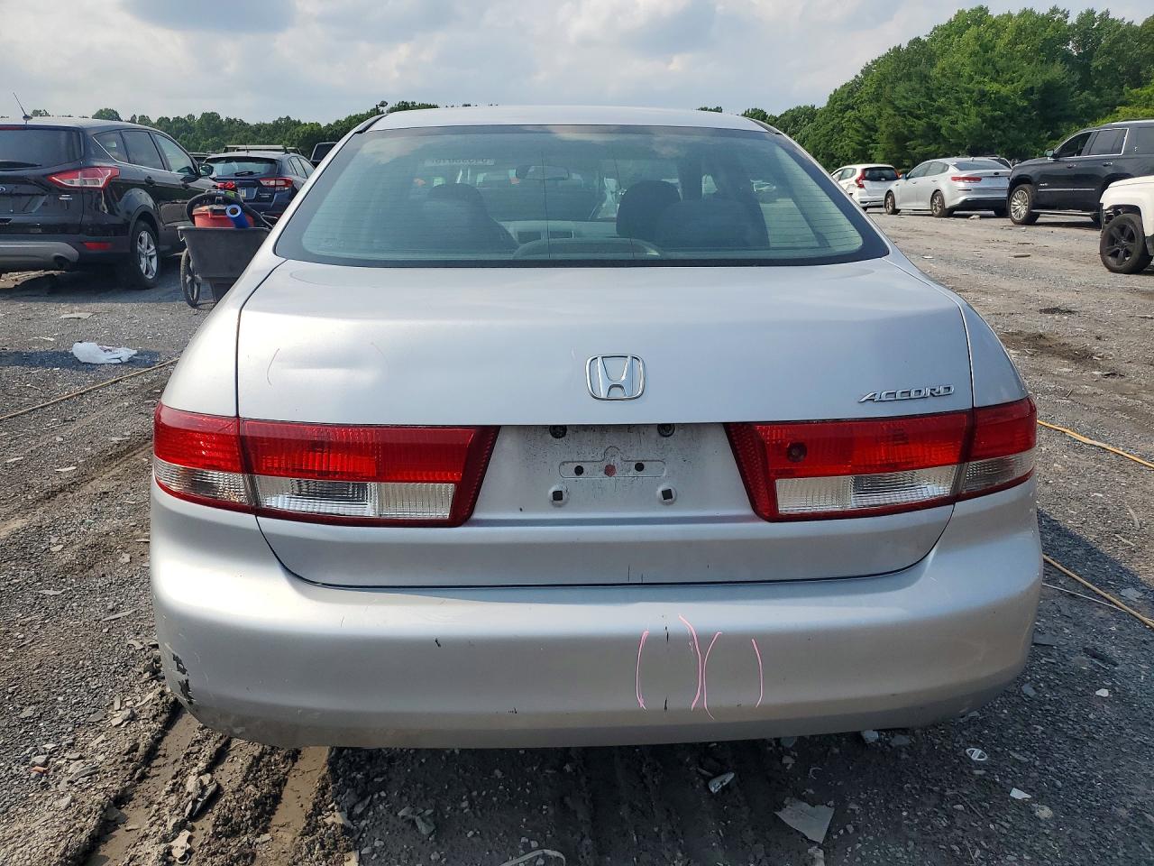2003 Honda Accord Lx Silver vin: 1HGCM56443A017067