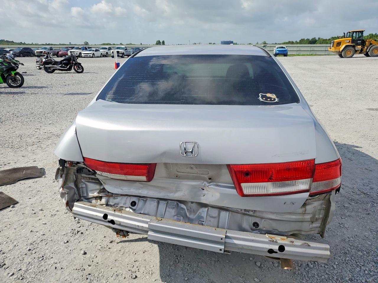 2003 Honda Accord Lx Silver vin: 1HGCM56443A029185