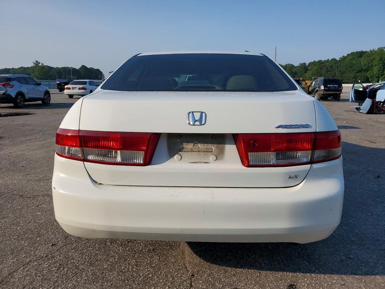 2003 Honda Accord Lx Белый vin: 1HGCM56443A122322