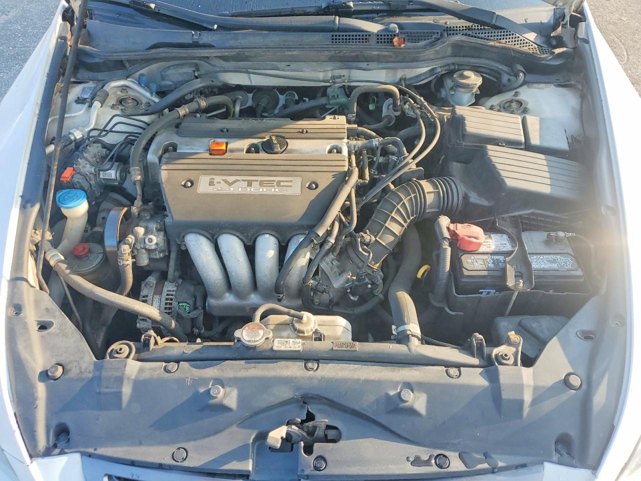 2003 Honda Accord Lx Белый vin: 1HGCM56443A122322