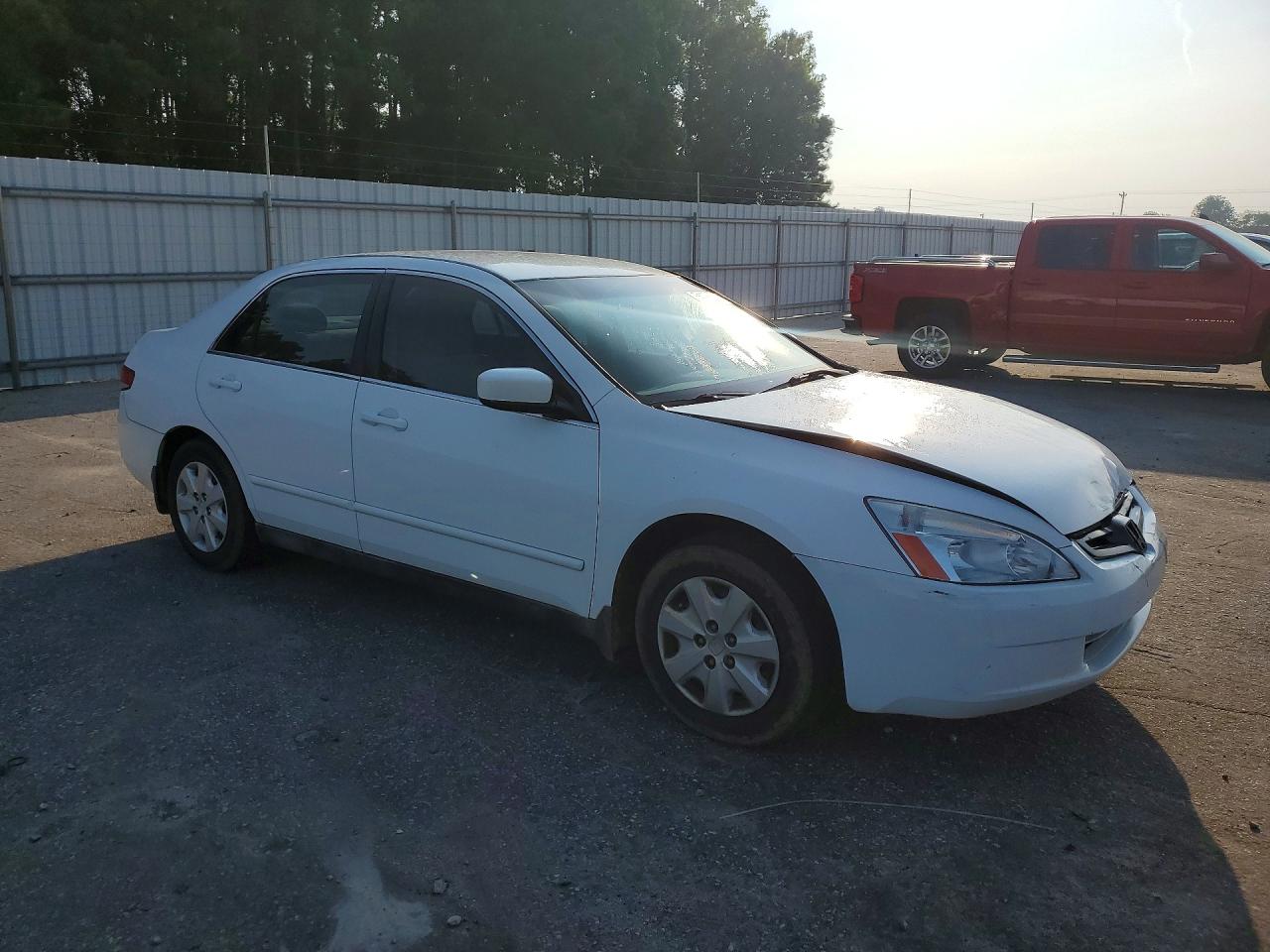 2003 Honda Accord Lx Белый vin: 1HGCM56443A122322
