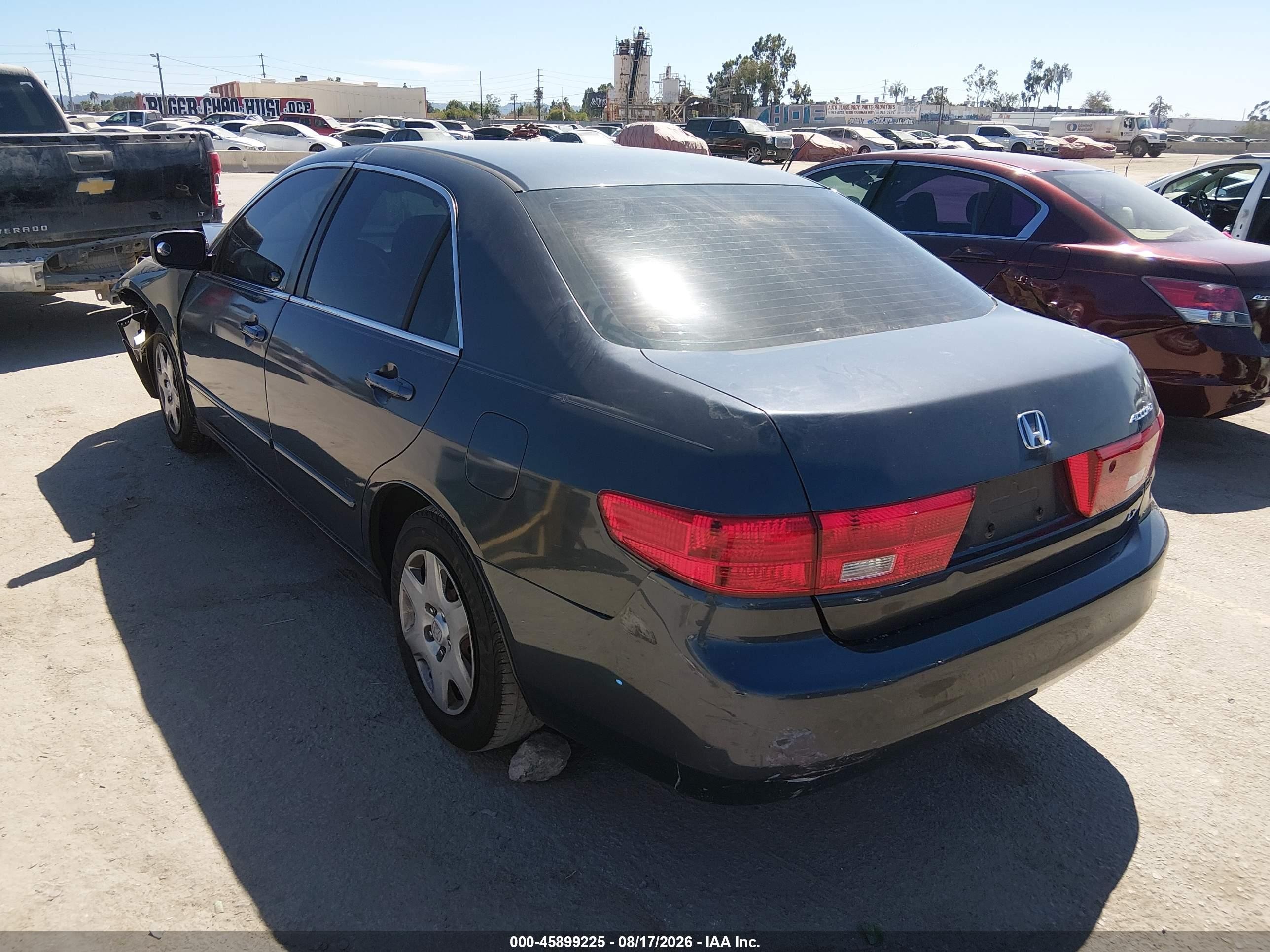 2005 Honda Accord 2.4 Lx Gray vin: 1HGCM56445A019436