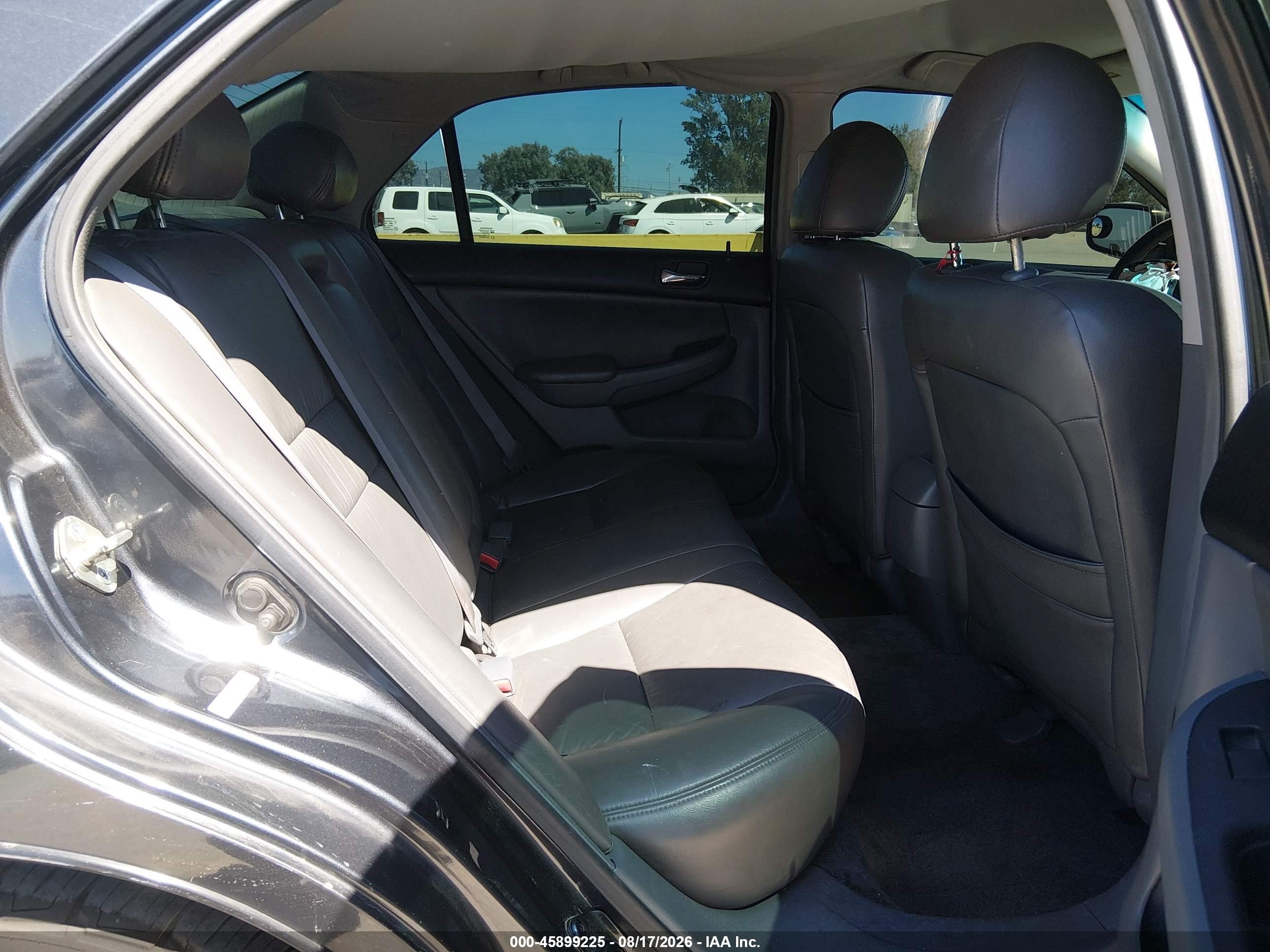 2005 Honda Accord 2.4 Lx Gray vin: 1HGCM56445A019436