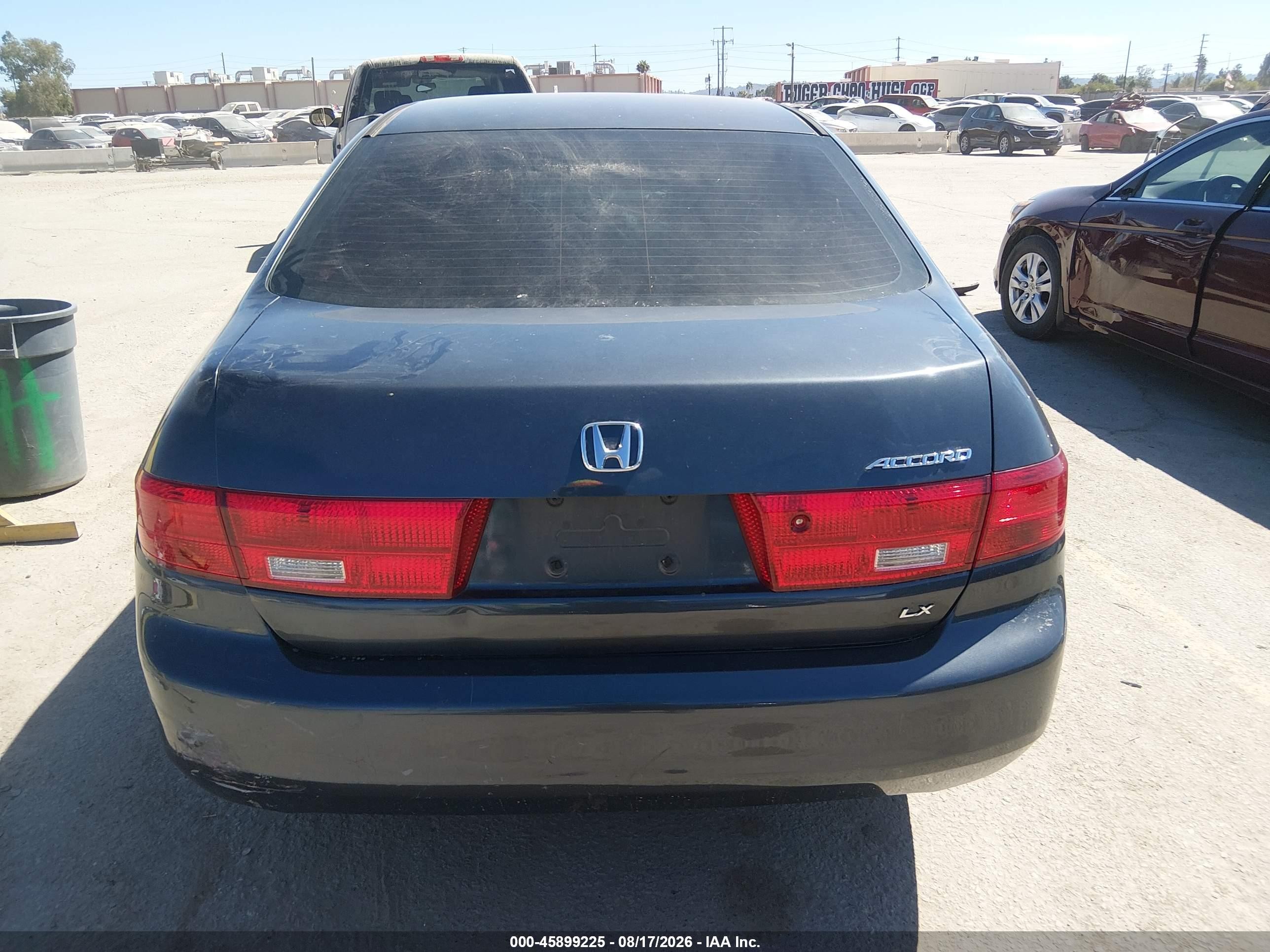 2005 Honda Accord 2.4 Lx Gray vin: 1HGCM56445A019436