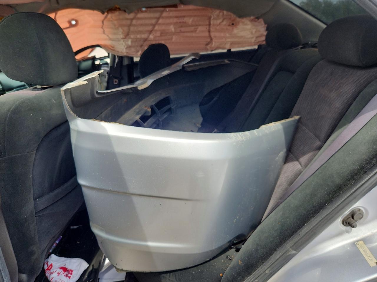 2005 Honda Accord Lx Silver vin: 1HGCM56445A055241
