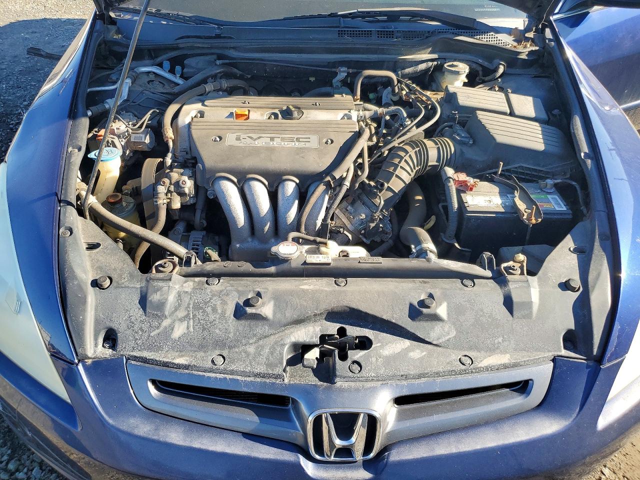 2005 Honda Accord Lx Синий vin: 1HGCM56445A074419