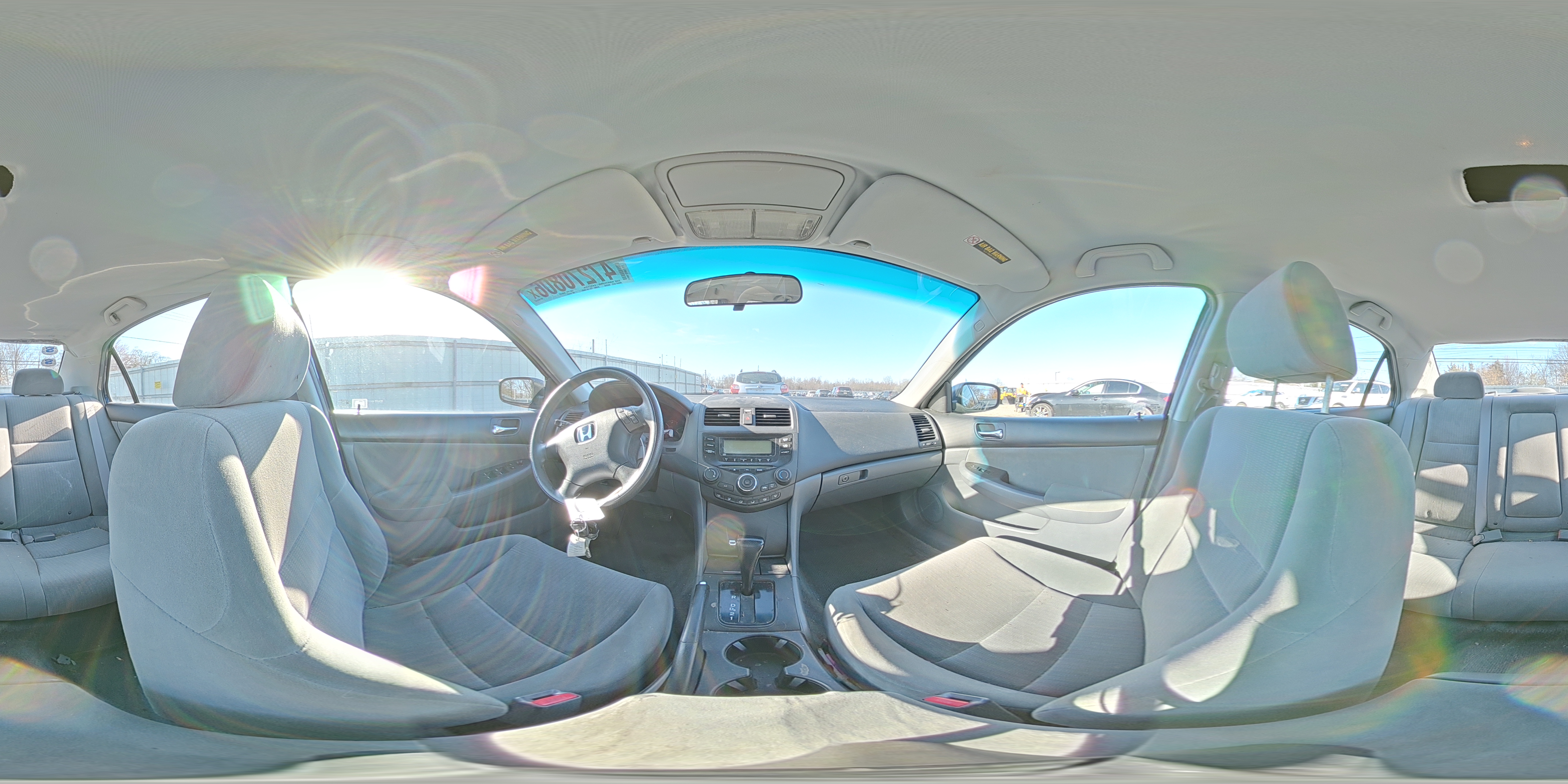 2005 Honda Accord Lx Синий vin: 1HGCM56445A074419