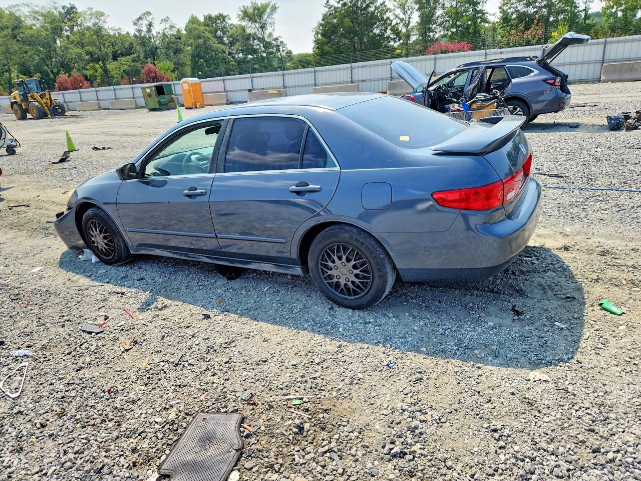 2005 Honda Accord Lx Blue vin: 1HGCM56445A080995
