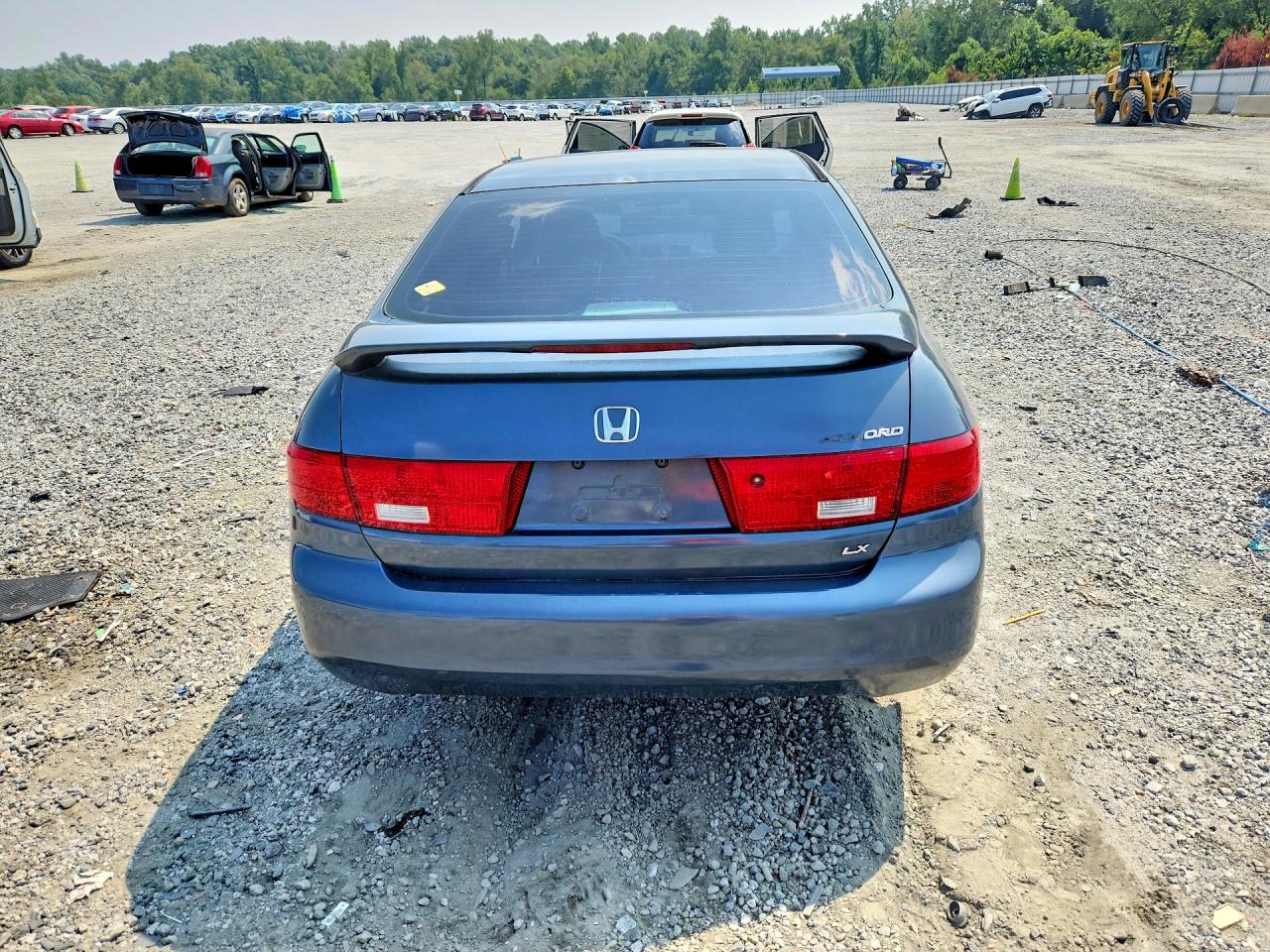 2005 Honda Accord Lx Blue vin: 1HGCM56445A080995