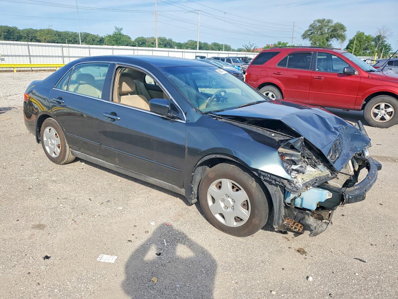2005 Honda Accord Lx Green vin: 1HGCM56445A085470