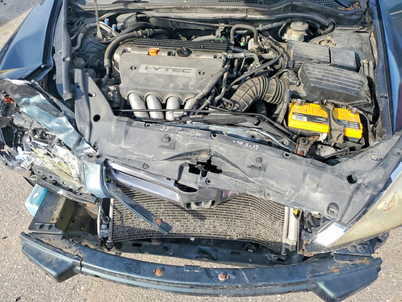 2005 Honda Accord Lx Green vin: 1HGCM56445A085470