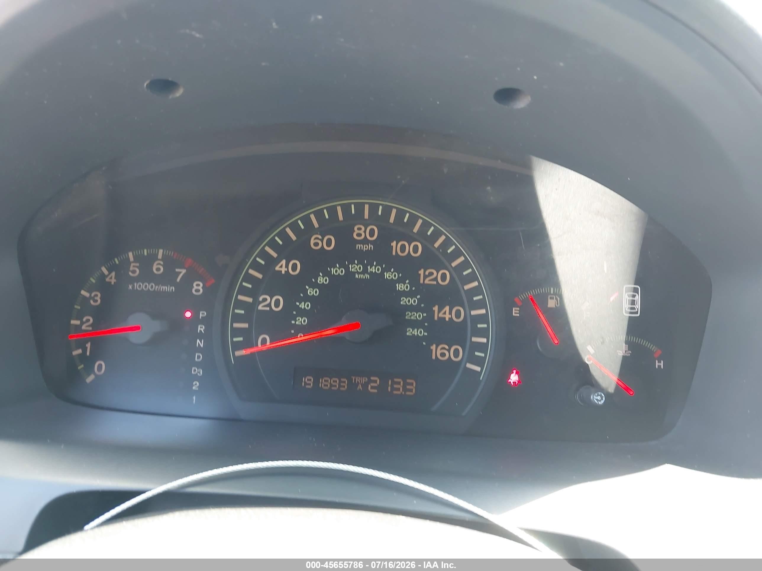2005 Honda Accord 2.4 Lx Gray vin: 1HGCM56445A102378