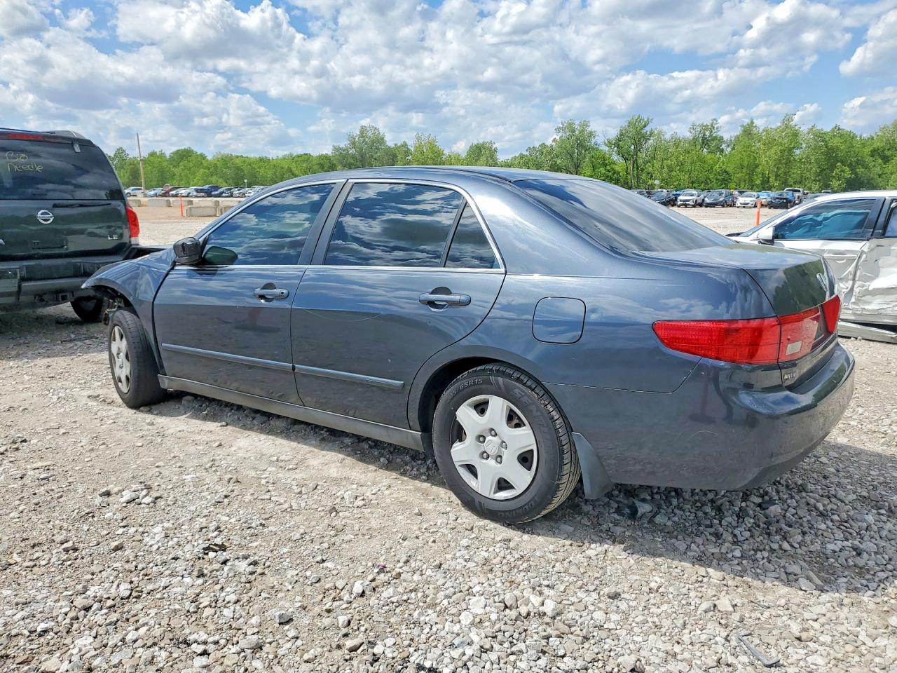 2005 Honda Accord Lx Синий vin: 1HGCM56445A123022