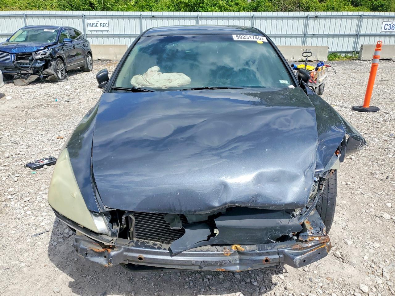 2005 Honda Accord Lx Синий vin: 1HGCM56445A123022