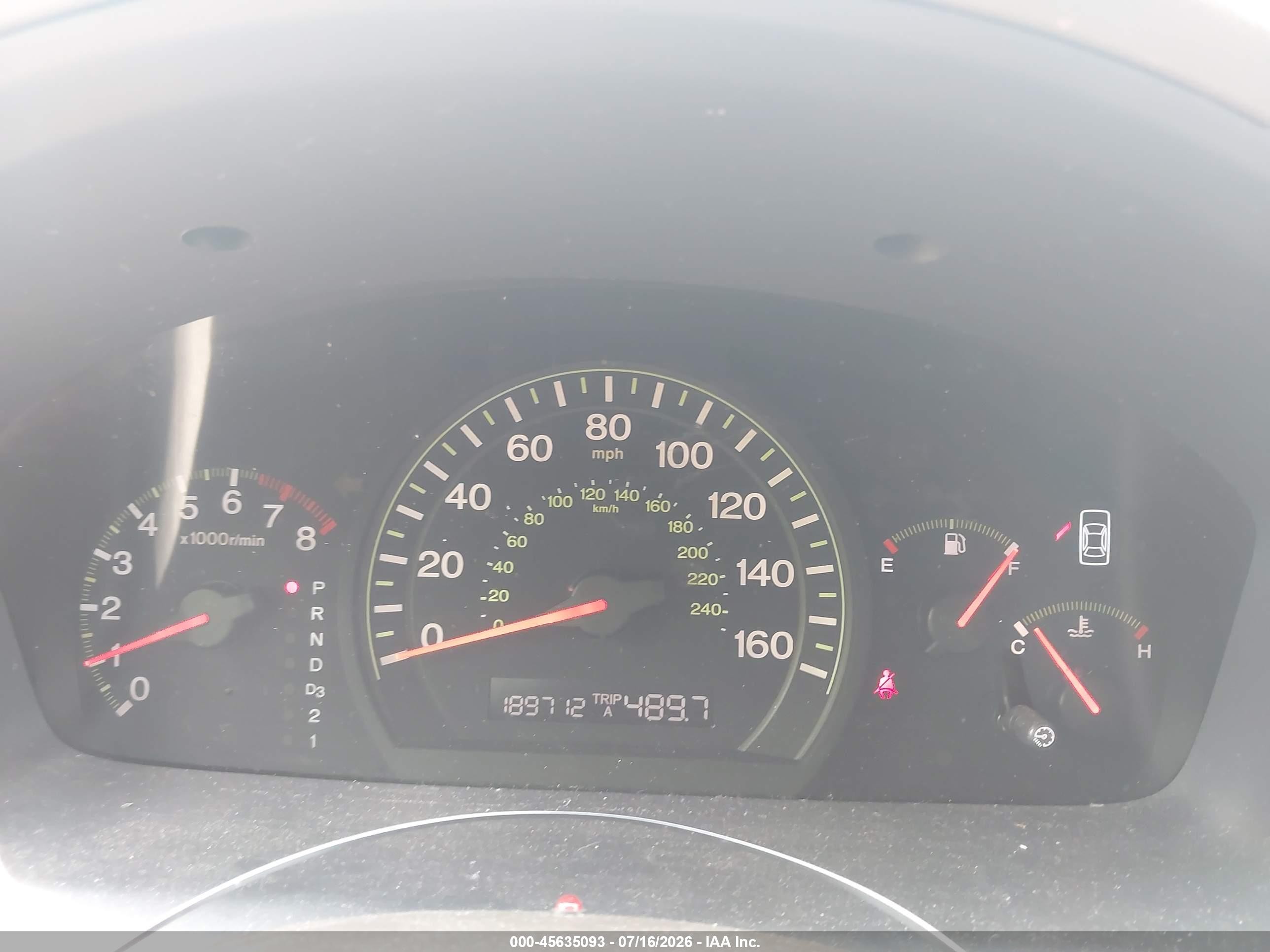 2005 Honda Accord 2.4 Lx Gray vin: 1HGCM56445A127247