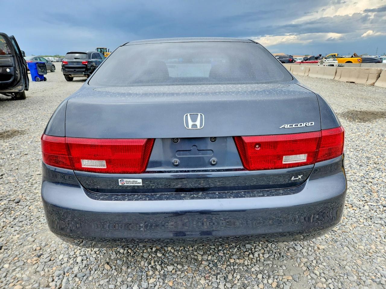 2005 Honda Accord Lx Gray vin: 1HGCM56445A155534
