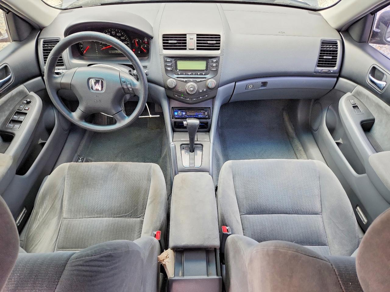 2005 Honda Accord Lx Gray vin: 1HGCM56445A155534