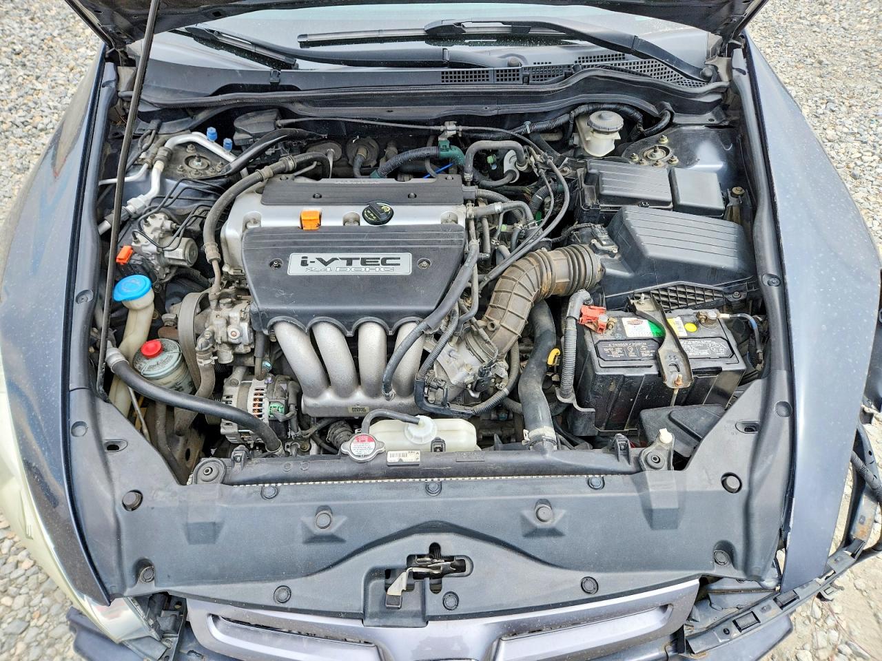 2005 Honda Accord Lx Gray vin: 1HGCM56445A155534